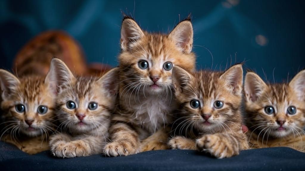 Кошки-крошки: вечные малыши, которые покоряют мир своей миниатюрностью